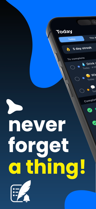 Screenshot 1 of Reminder Notifications